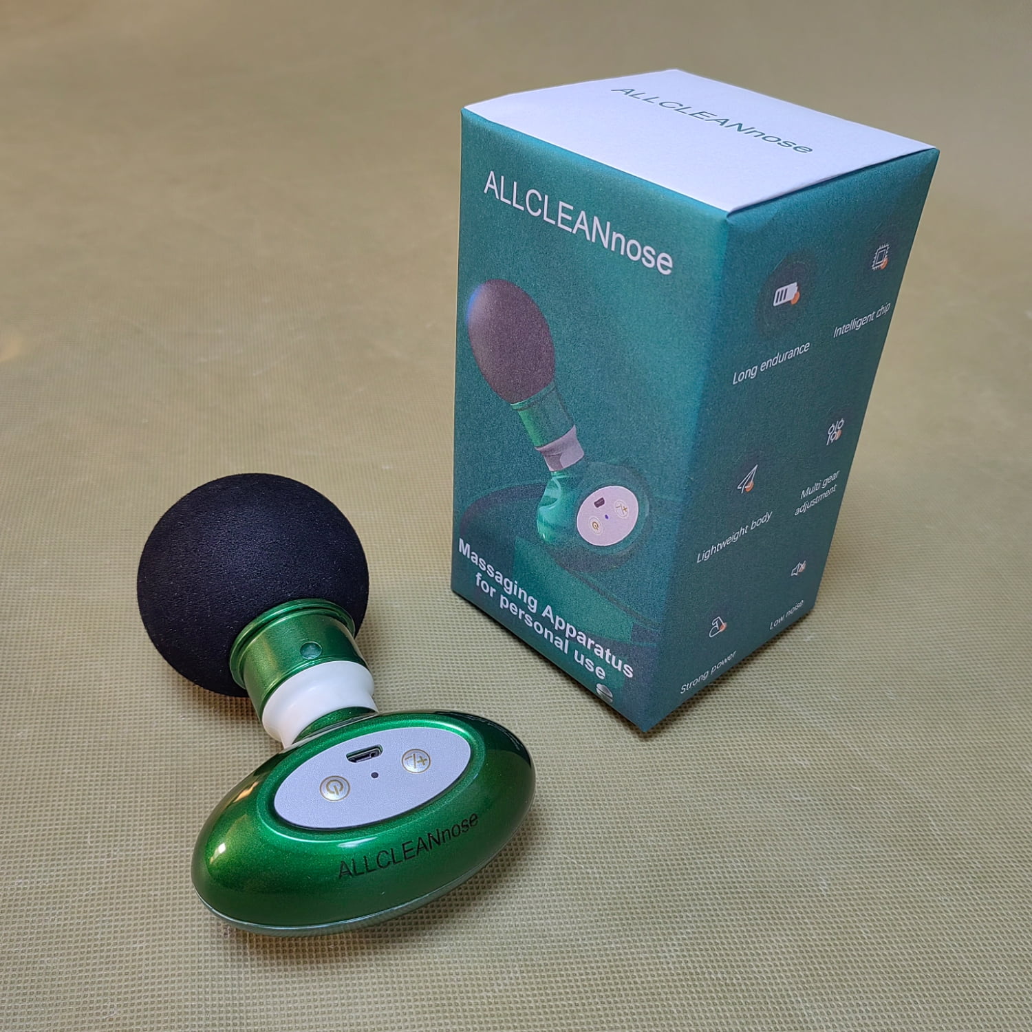ALLCLEANnose  Massaging apparatus for personal use;Massage Gun Deep Tissue, Full-Metal Electric Portable Hand Held Massager Gun with Case for Back, Body Sore Muscles, Pain Relief, Gifts for Dad