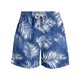 thumbnail image 4 of Pantalones Cortos de Cintura Elástica de los Hombres Hawaiian Floral Print Casual, Pantalones de Baño Ligeros de Cuatro Lados, 4 of 5