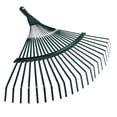 thumbnail image 4 of 42cm Garden Leaf Rake Head - Metal Replacement Rake Rake -, 4 of 8