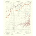 thumbnail image 2 of USGS 26x31 White Modern Wood Framed Museum Art Print Titled - Kingsmill Texas Quad - USGS 1967, 2 of 4
