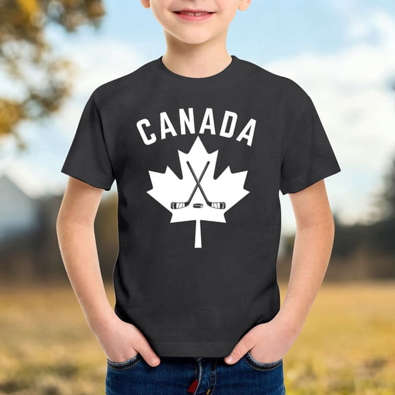 Girls T Shirts Short Sleeve Graphic Print Crew Neck Tee for Daily Wear Girls Tops Black 3 Years-4 Years