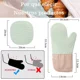 thumbnail image 3 of Guantes De Horno De Silicona Resistentes Al Calor 8 En 1, 3 of 7
