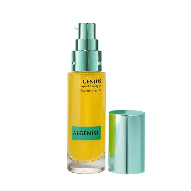 Suero de colágeno líquido Algenist GENIUS - Suero facial reafirmante e hidratante con colágeno + vitamina E - Ayuda a minimizar visiblemente las líneas finas + arrugas y mejorar la elasticidad (30 ml)