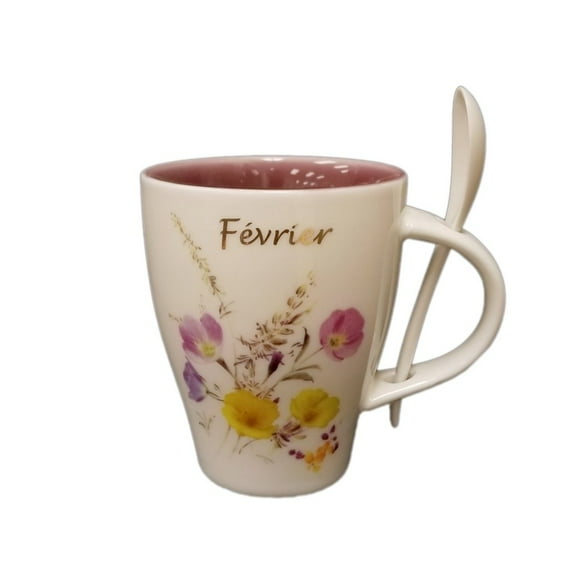 Fevrier Cup and Spoon Set