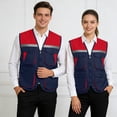 thumbnail image 4 of Veste Matelassée Décontractée Sans Manches Légère pour le Confort Quotidien au Printemps Automne Hiver, 4 of 8