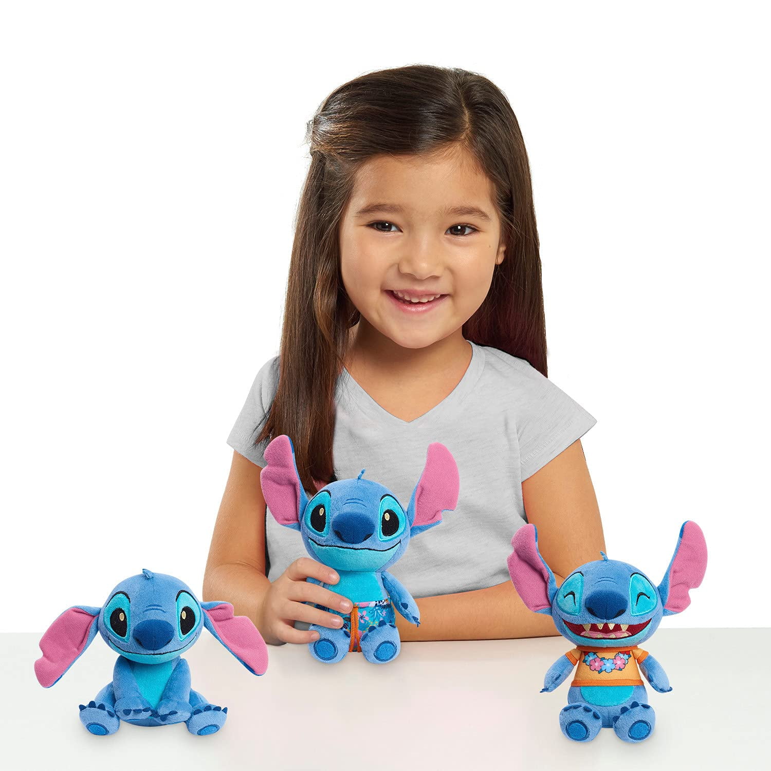 Lilo & Stitch 10cm Beanbag Plushie, Floppy Ears Stitch, Officially Licensed  Kids Toys for Ages 2 Up, Gifts and Presents by Just Play 