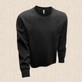 thumbnail image 2 of LIUJUNSHOP Mens Cotton Sweatshirt Men's Classic Crewneck Long Sleeve Solid Color Detail Sweatshirt for Autumn, 2 of 4