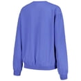 thumbnail image 3 of Women's Soft as a Grape Royal Los Angeles Dodgers Pigment Dye Pullover Sweatshirt, 3 of 3