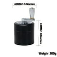 thumbnail image 4 of Nut And Hard Spice Grinder For Nutmeg Ginger Rock Salt And Peppercorn Hand Tools, Crushers ,Easy to Use, 4 of 5