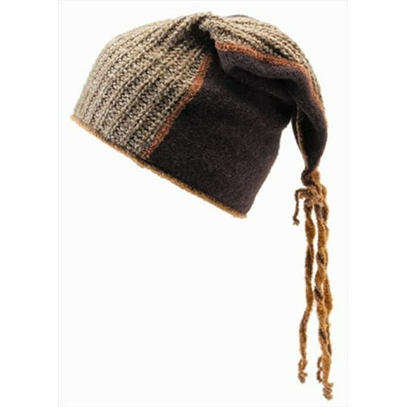 Icebox Xob 859-4 Sleeper Hat - Brown & Tan, Medium-Large