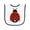 White and Black, variant on Inktastic Lady Bug Baby Terry Cloth Bib