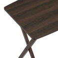 thumbnail image 6 of Mainstays Modern XL Oversized Folding Tray Table, Espresso, 6 of 9