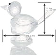 thumbnail image 3 of H&D Crystal Bird of Happiness Collectible Figurines Glass Animal Figurines, 3 of 6