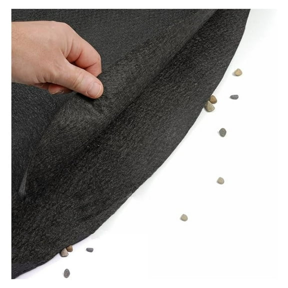 GLI 15 x 30 ft Oval Pool Floor Liner Pad - Shield Protector for Above Ground Pools; Durable Geotextile Cushioning for Vinyl Liners; Easy Installation