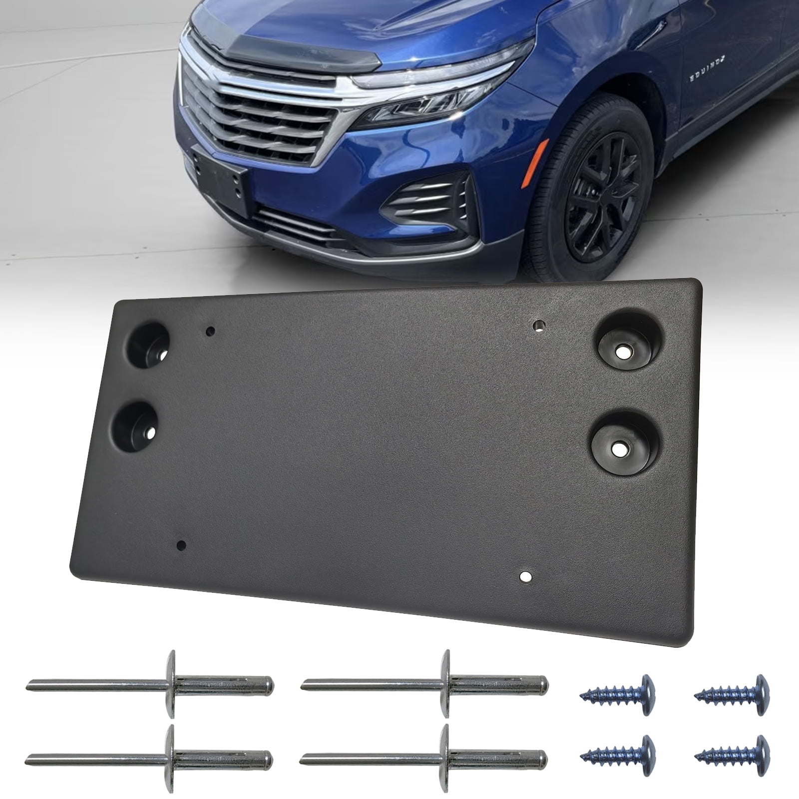KYYET Front Bumper License Plate Frame Bracket Holder Compatible