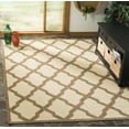thumbnail image 2 of SAFAVIEH Linden Gamal Geometric Indoor/Outdoor Area Rug, Cream/Beige, 9' x 12', 2 of 11