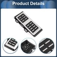 thumbnail image 4 of Unique Bargains Footrest Pedals Cover Footrest Pedal Pads Foot Rest Dead Pedal Pad Cover for Audi A3 2015-2021 Aluminum Alloy Silver Tone, 4 of 6