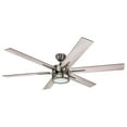 thumbnail image 1 of Honeywell Kaliza Ceiling Fan, Quiet Motor and Remote Control, 56", Matte Nickel, 1 of 9