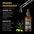 thumbnail image 5 of Aceite de barba Leven Rose para hombres y suavizante de barba puro natural para hombres barbudos, bigotes y piel hidratada, 1 oz de Ranger Grooming Co, 5 of 5