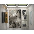 thumbnail image 5 of 9'10" x 13'2" Polyester Silver Area Rug, 5 of 6