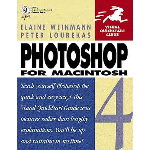 Pre-Owned Photoshop 4 for Macintosh (Visual QuickStart Guide), 9780201688412, 0201688417, Paperback, First Edition edition
