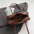 thumbnail image 2 of Bolso Hombro PU para Mujer Mano Con Lazo Al Aire Libre Color Sólido (marrón), 2 of 9