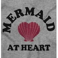 thumbnail image 2 of Mermaid Lovers Cute Seashell Heart Tank Top Tee Shirt Women Brisco Brands M, 2 of 6