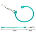 thumbnail image 4 of Hyasfey Fishing Downrigger Weight Snubber with Release Snap Weights Clips Compact Design Portable Trolling Snubber Sea Fishing Gear, 4 of 7