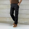 thumbnail image 5 of Men's Cargo Pants Little Year Mechanic Pants Mens Cargo Mens S Olive Men Relaxed Fitting Men Slim Fit Work Pant for Construction Slim for Men's Twill Black XL, 5 of 9