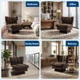thumbnail image 2 of Sillón Acentuador Giratorio – Moderno – Giro 360° – Asiento de 30 Pulgadas – 136 kg – Sala, Dormitorio u Oficina – Cómodo, 2 of 7