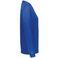 thumbnail image 5 of Holloway Sportswear 3XL Womens Momentum Long Sleeve Tee Royal 222824, 5 of 5