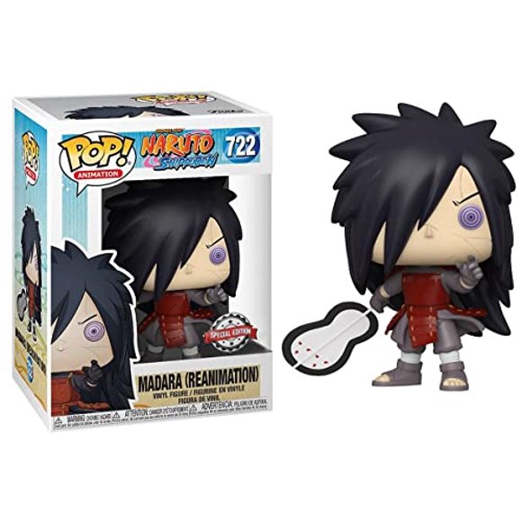 ¡Funko POP! Animación: Naruto Shippuden - Madara [Reanimación] #722 Exclusiva Funko POP