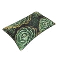 thumbnail image 3 of Daiia Succulents Bedding Waterproof Pillow Protector Zippered Queen – Bed Bug Proof Pillow Encasement-20"x30", 3 of 9