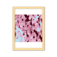 thumbnail image 1 of ¡Sakura! Sakura! Cuadro de madera decorativa marco de casa A4, 1 of 3