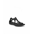 thumbnail image 2 of Ecco Womens Flash T-Strap Gladiator Sandal, Black, 38 EU/7-7.5 M US, 2 of 6