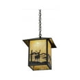 thumbnail image 6 of Meyda Tiffany 96327 Seneca Deer Creek 23" Wide Pendant - Brown, 6 of 6