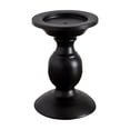 thumbnail image 2 of Luxcidy Pillar Candle Holders Stands, Candle Holders for Pillar Candles Decorative Candlestick Holder for Fireplace, Home Decor, Dinning, Party, Wedding, Matte Black(A), 2 of 6
