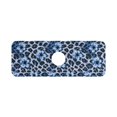 thumbnail image 7 of Yayeee Faucet Mat for Kitchen Sink 14.7" Diatomite Long Splash Guard Pad, Blue Floral Leopard Pattern, 7 of 7