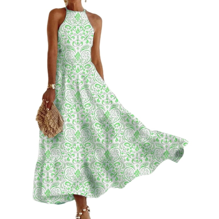 Classic Summer Floral Maxi Dress Classic Summer Floral Maxi Dress