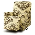 thumbnail image 1 of Stretch Recliner Slipcover Printed Chair Cover for Recliner Furniture Protector with Side Pocket, 1 of 5
