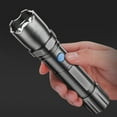 thumbnail image 6 of 1000 Lumens Rechargeable LED Flashlight Zoomable 4 Modes, IPX4 Water Resistant Handheld for Outdoor Adventures Night Trips, 6 of 9