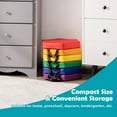thumbnail image 3 of Gymax 6-Piece Hexagon Toddler Floor Cushions Classroom Seating w/Handles Multifunction, 3 of 9