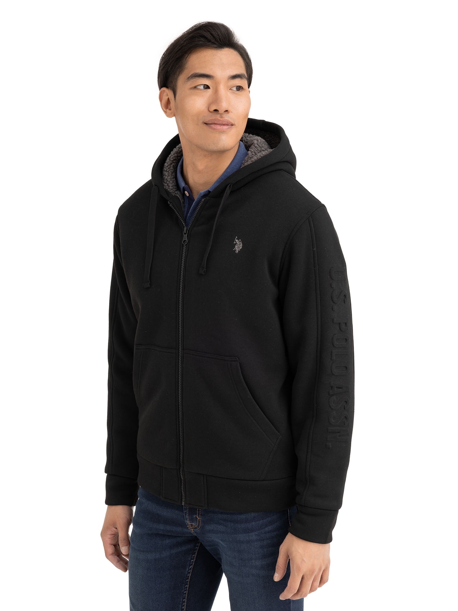 U.S. Polo Assn. Men's Fleece Lined Hoodie, Size S-XL