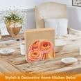 thumbnail image 6 of Yayeee Napkin Holder for Table Set of 2 Kitchen Paper Tissue Organization, Pink Flowers, 6 of 8