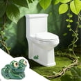 thumbnail image 4 of Chanana Toilet Bolt Caps, Decorative Frog Toilet Bolt Covers, Ceramic Cute Frog Covers Toilet Bolts Bathroom Decor Easy Installation, 4 of 5