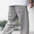 thumbnail image 3 of OGLCCG Baggy Jeans for Boys Y2K Streetwear Vintage Wide Leg Denim Pants Loose Fit Outdoor Jean Pants with Pockets 13-17 Years, 3 of 4