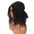 thumbnail image 3 of ER Cabello rizado africano alta temperatura seda rosa malla sintética tocado fibra química cabello peluca europea y americana brillar Electrónica, 3 of 5