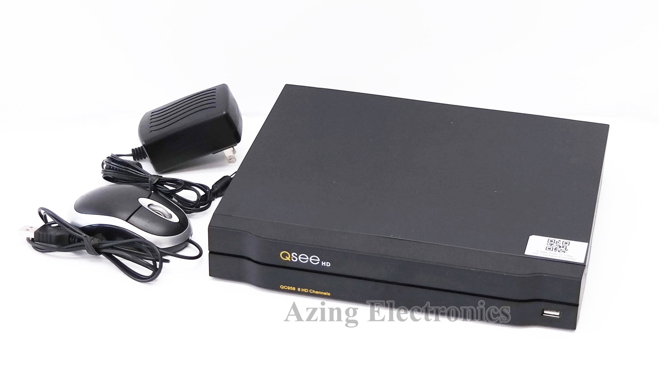 Used QSee QC958 8Channel HD Digital Video Recorder DVR 1TB HDD