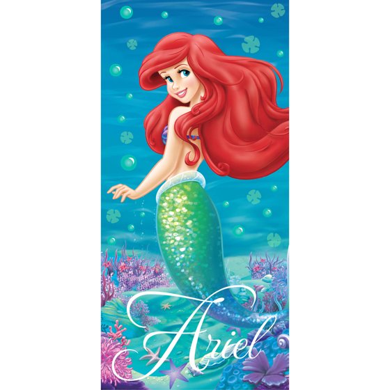 Disney Little Mermaid Splash Beach Towel