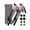 Gray, variant on Trek-Z Cork Grip Trekking Poles – Lightweight Folding Hiking Poles, Adjustable Height, Compact Travel Design, Aircraft-Grade Aluminum Walking Sticks for Men & Women